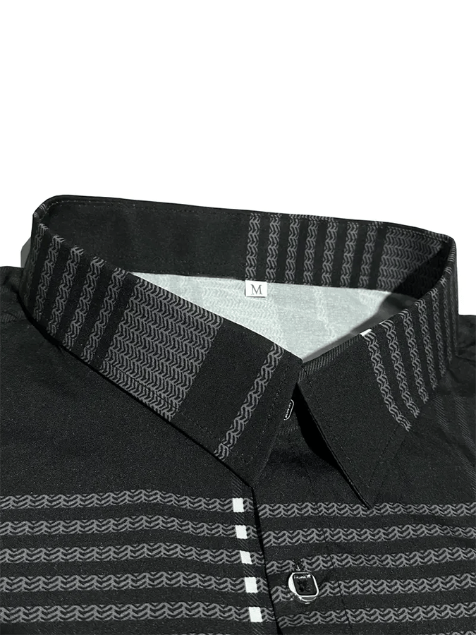 Men's Plaid Business Casual Shirt