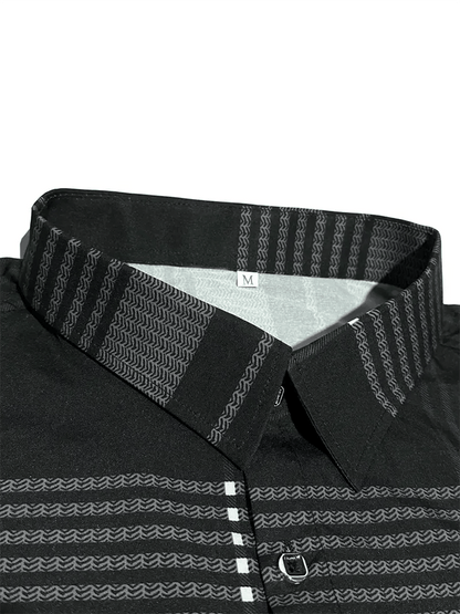Men's Plaid Business Casual Shirt
