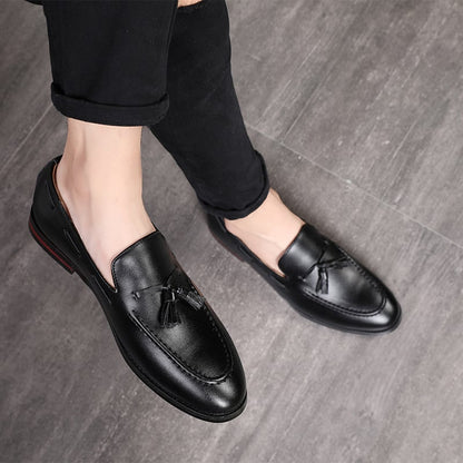 Men's Fashion Vintage Tassel Leather Shoes