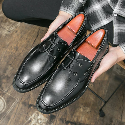 High Quality Classic Business Men Dress Leather Shoes