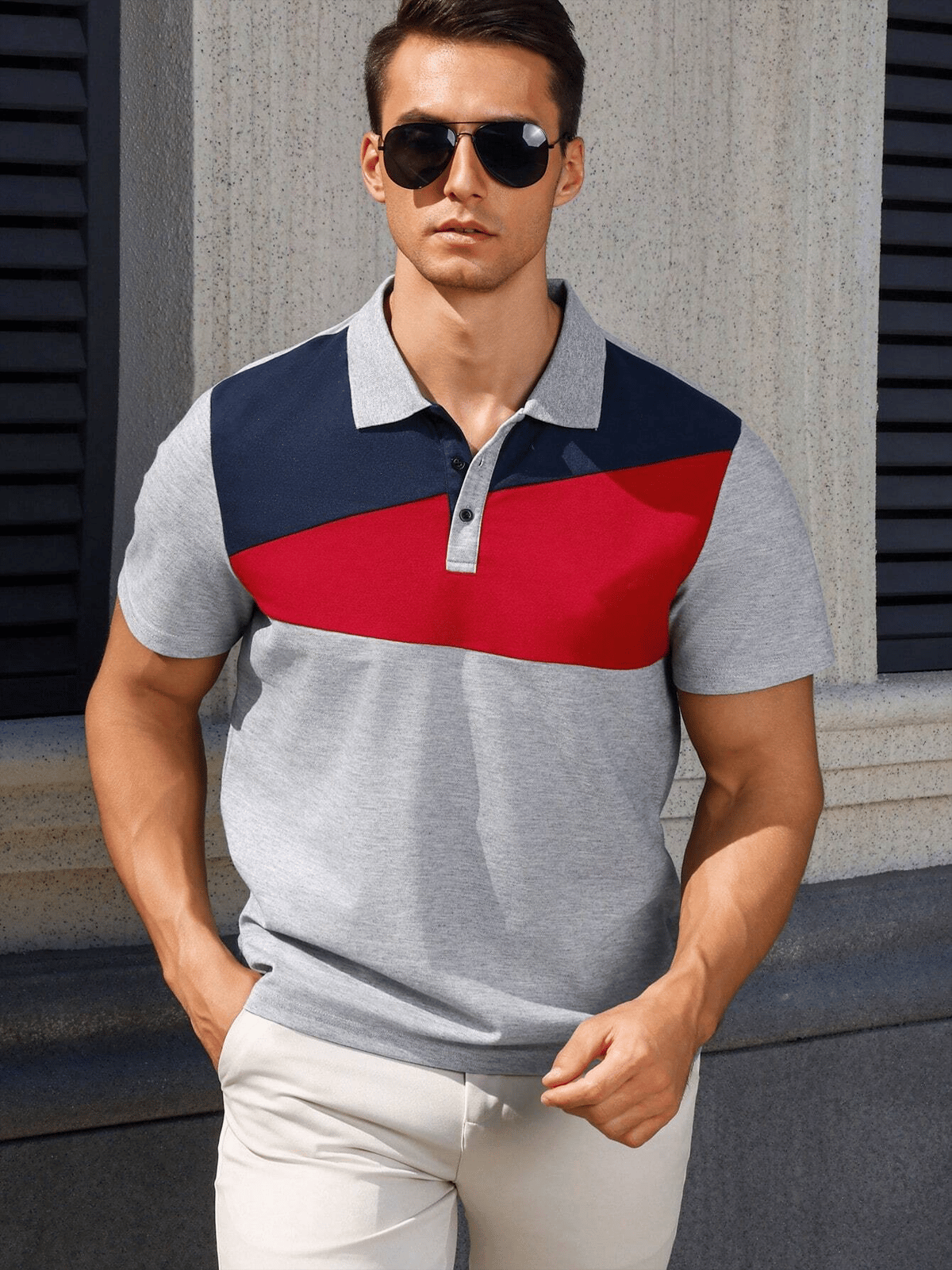 Men's Casual Business Fashion Polo Shirts