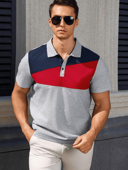 Men's Casual Business Fashion Polo Shirts