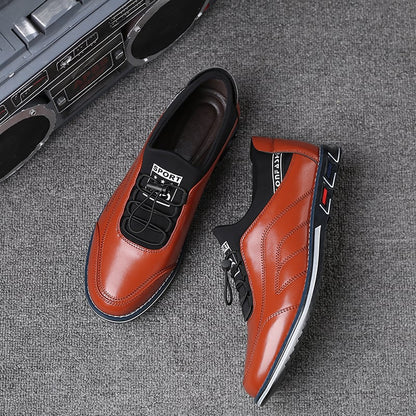 Business Casual Simple Fashion Men'S Leather Shoes