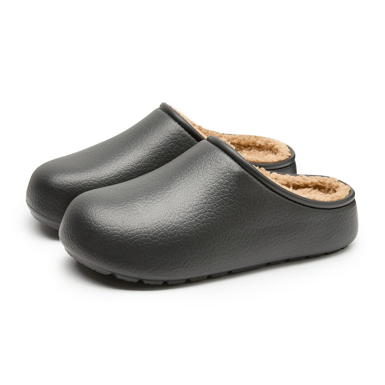 Indoor warm thick-soled EVA plush Birkenstock shoes