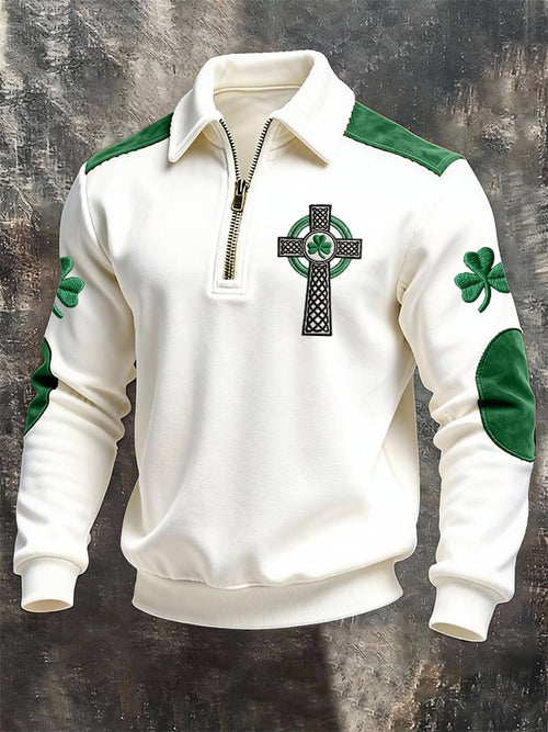 Men's St. Patrick's Day Printed Casual Sweatshirt