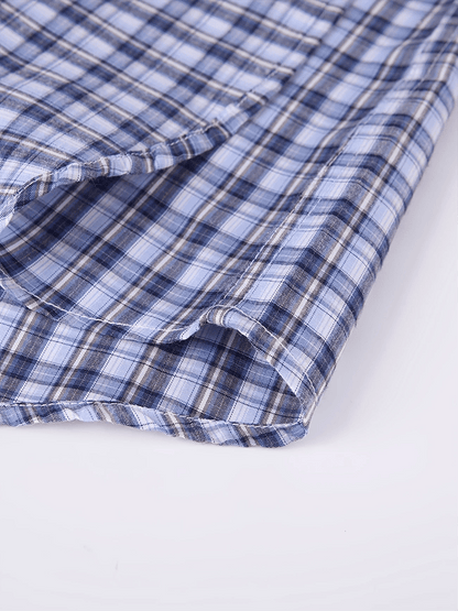 Men's Plaid Business Casual Shirt