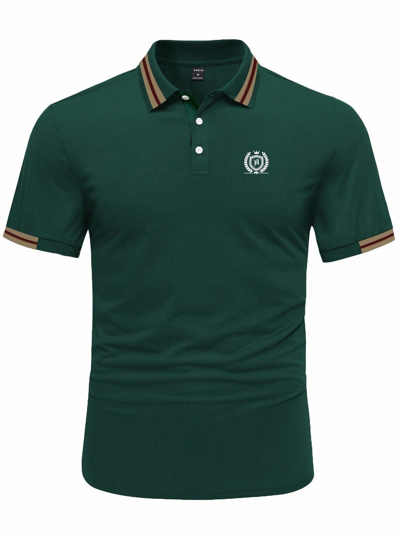 Men's Printed Casual POLO Shirt