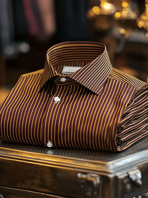 Men's Luxury Business Striped Long Sleeve Shirt