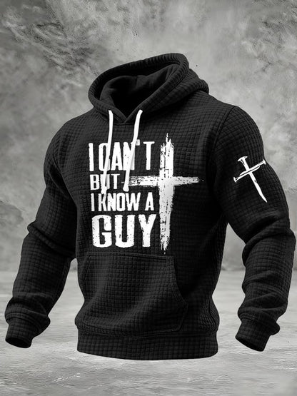 Men'S Casual Printed Hooded Sweatshirt-Fast Shipping