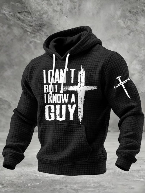 Men'S Casual Printed Hooded Sweatshirt-Fast Shipping
