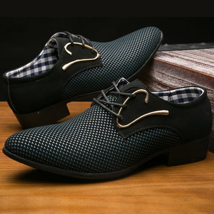 Men's Casual Pointed Toe Business Shoes
