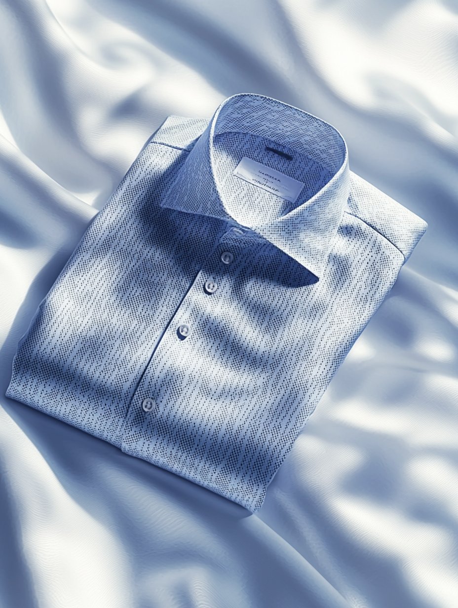 Men's Business Satin Luxury Printed Casual Short Sleeve Button Shirt