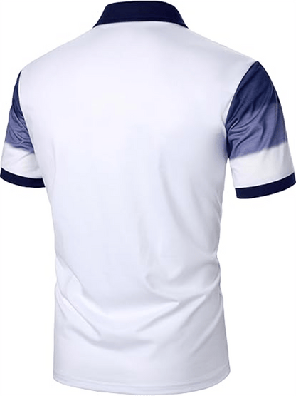 Men's Faith Printed Casual Polo Shirt