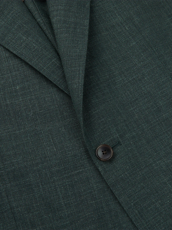 Men's Retro Single Breasted Pocket Design Casual Suit