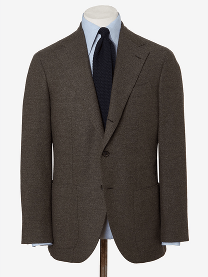 Men's Fashionable Twill Design Single Breasted Pocket Design Casual Suit