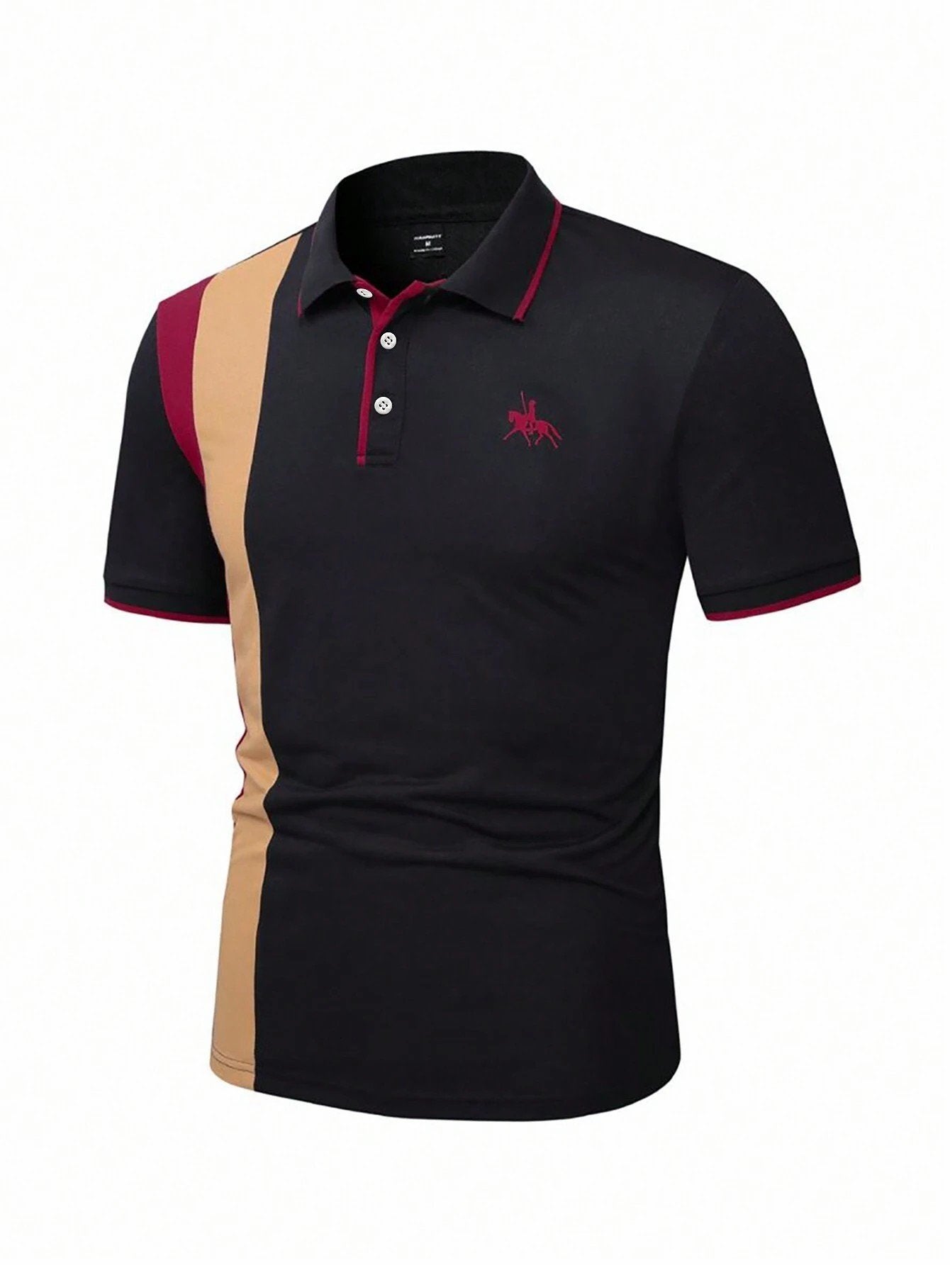 Men's Printed Casual POLO Shirt