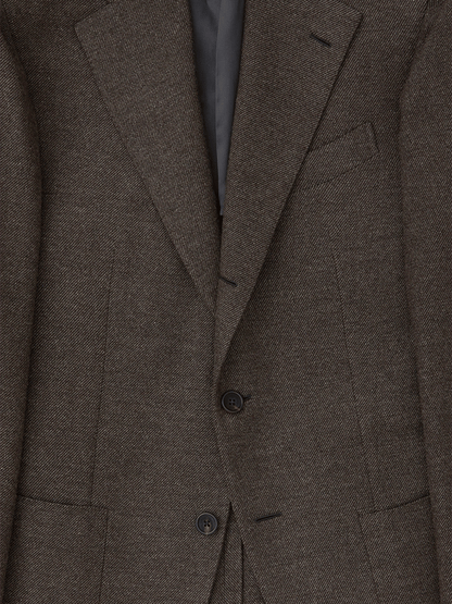 Men's Fashionable Twill Design Single Breasted Pocket Design Casual Suit
