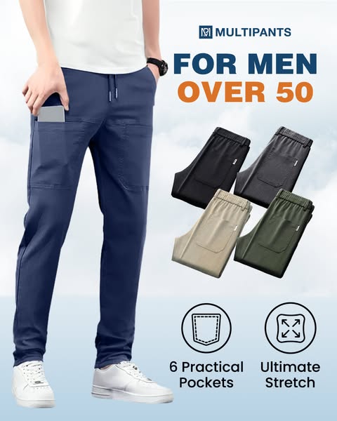 🔥SPRING DAY SALE $36.99!!⚡50K+ SOLD!🔥MultiPants – High Stretch Multi-pocket Durable Cargo Pants