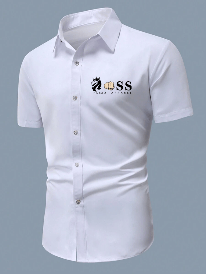 Men's Business Short Sleeve Shirt