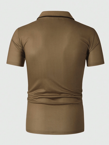 Men's Casual Business Fashion Polo Shirts
