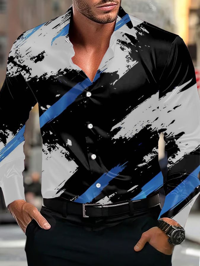 Men's Business Luxury Long Sleeve Shirt