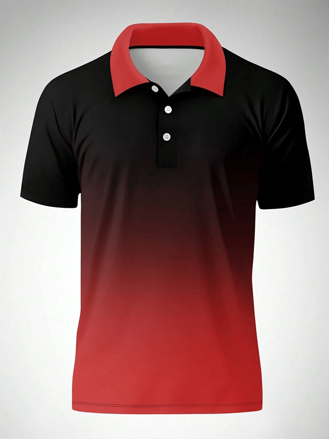 Men's Fashionable And Versatile Business Casual Polo Shirt
