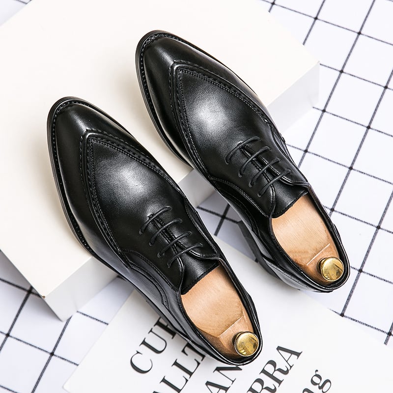 Men's Fashion Vintage Lace Up Leather Shoes