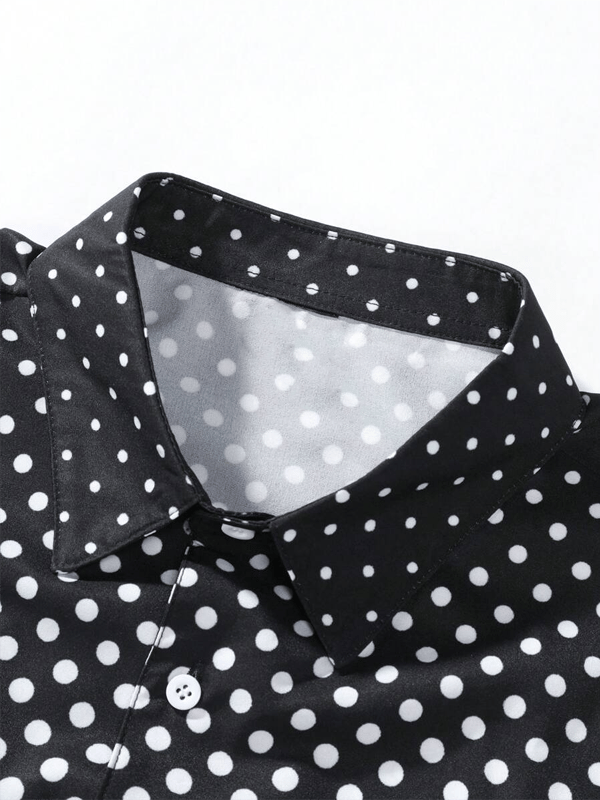 Men's Business Casual Long Sleeve Shirt