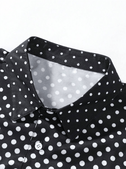 Men's Business Casual Long Sleeve Shirt