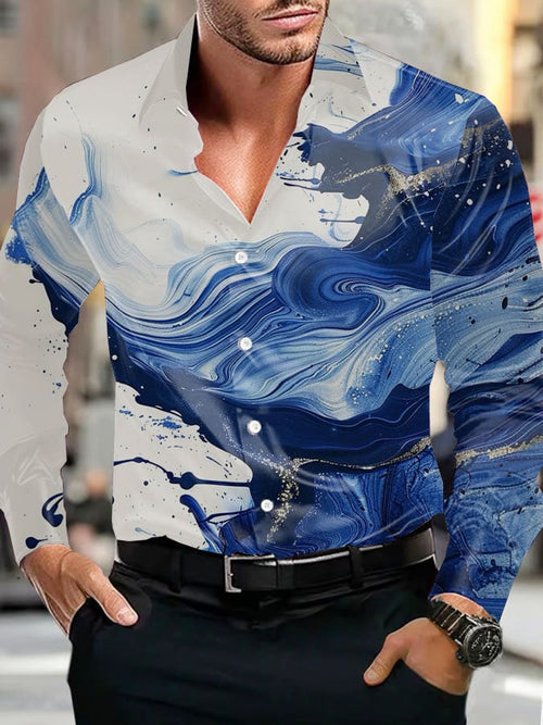 Men's Business Luxury Long Sleeve Shirt