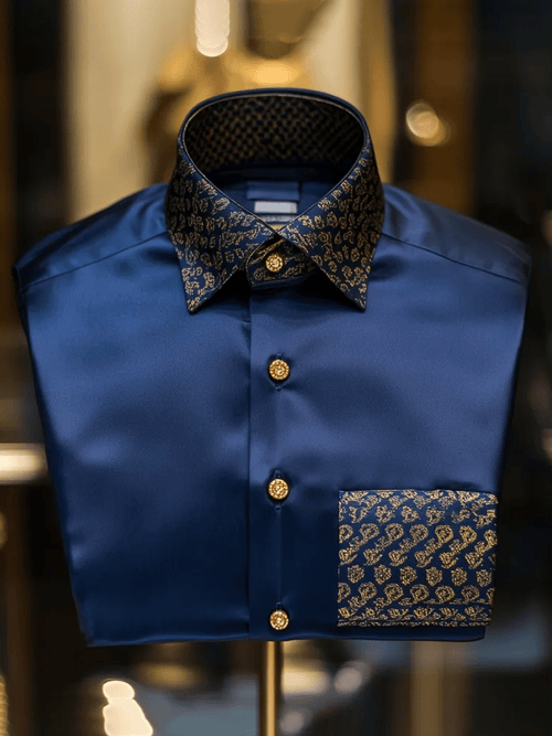 Men's Luxury Business Long Sleeve Shirt