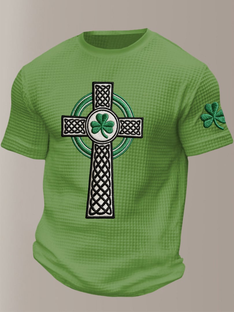 Men's St. Patrick's Day Printed Casual T-shirt