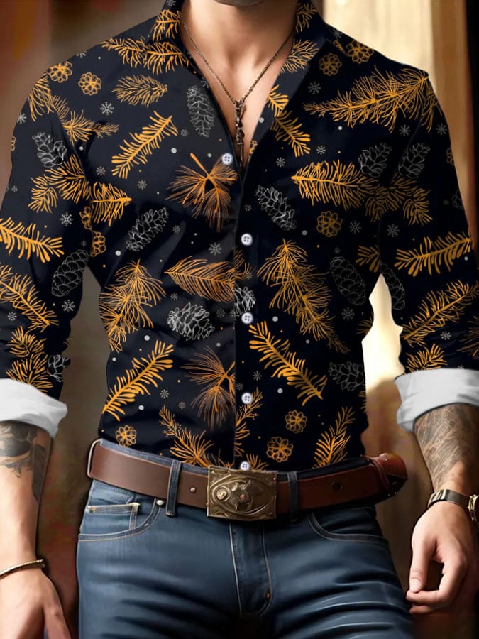 Men's Business Christmas Shirts
