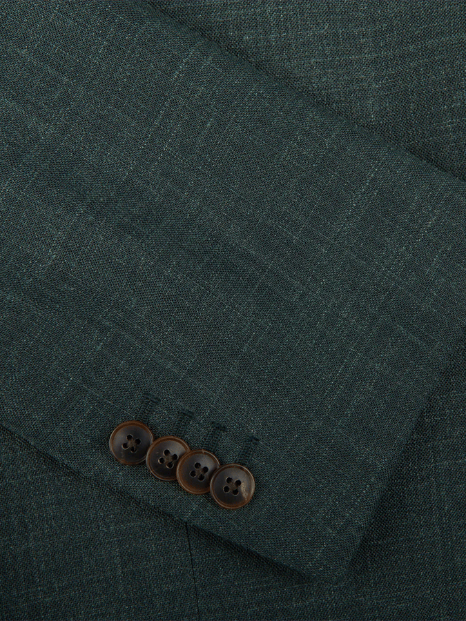 Men's Retro Single Breasted Pocket Design Casual Suit
