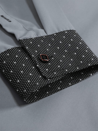 Men's Business Casual Long Sleeve Shirt