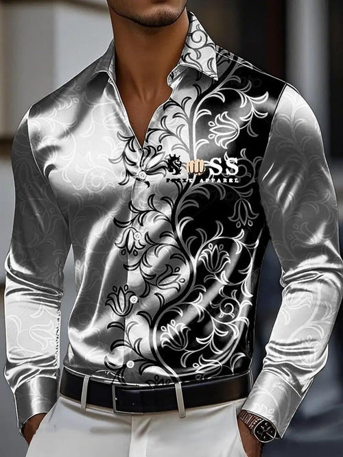Men's Vintage Long Sleeve Shirt
