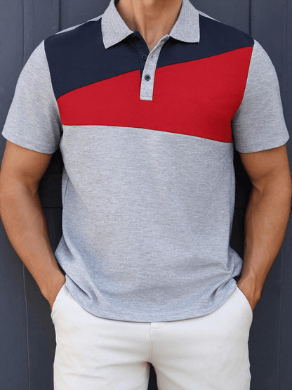 Men's Casual Business Fashion Polo Shirts