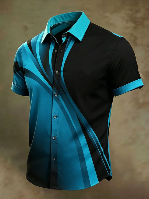 Men'S Short-Sleeve Business Shirt