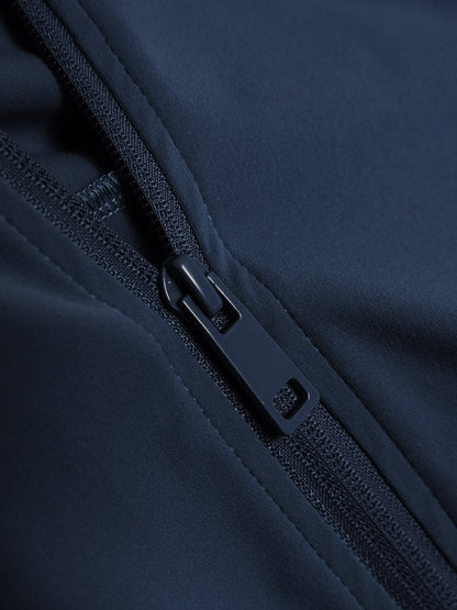 SmoothBlend Quick Dry Sports Fitness Hooded Jacket
