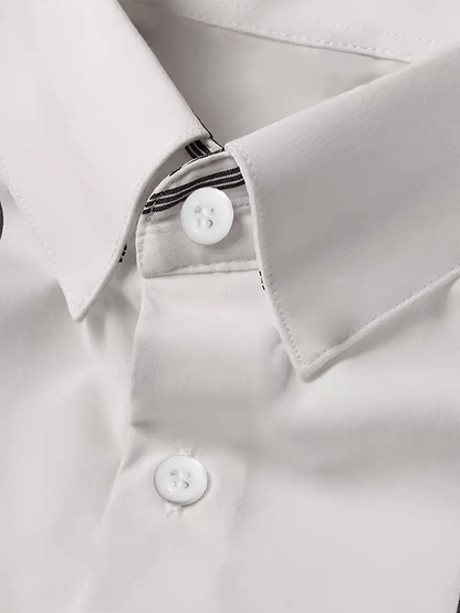 Men's Striped Business Casual Shirt