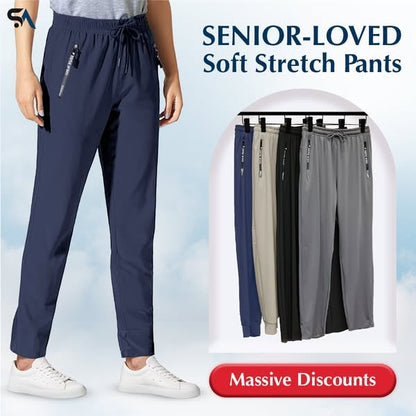 💖LAST DAY SALE 65% OFF💖🎁Unisex Ultra Soft Stretch Perfect Drape Casual Pants