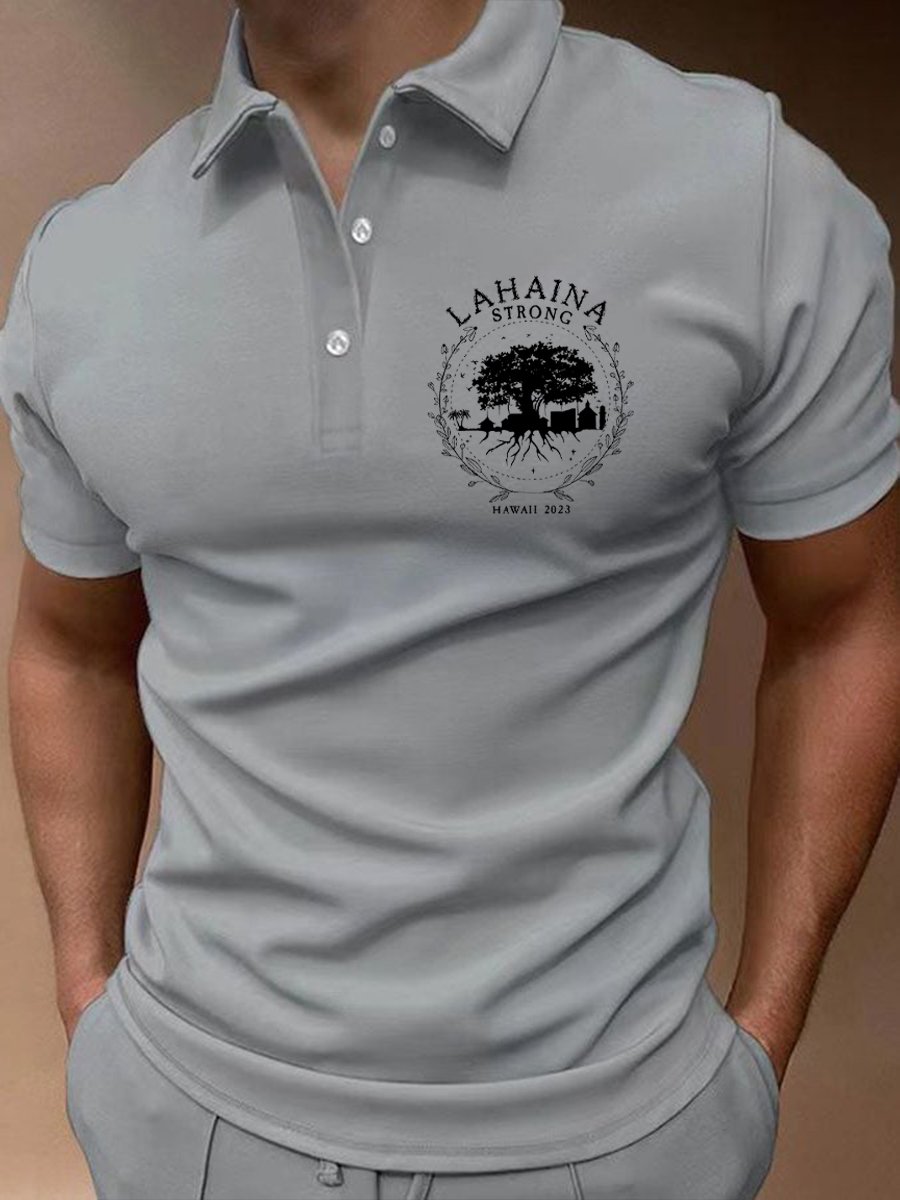 Men's Lahaina Strong Casual Polo Shirt