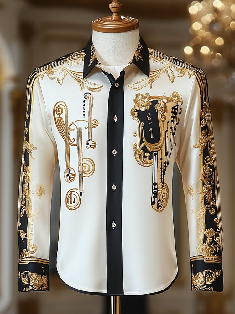 Men's Luxury Gorgeous Long Sleeve Shirt