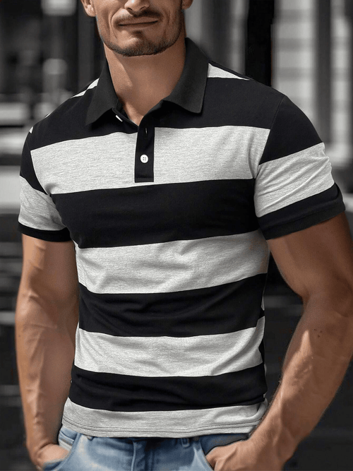 Men's Casual Business Fashion Polo Shirts