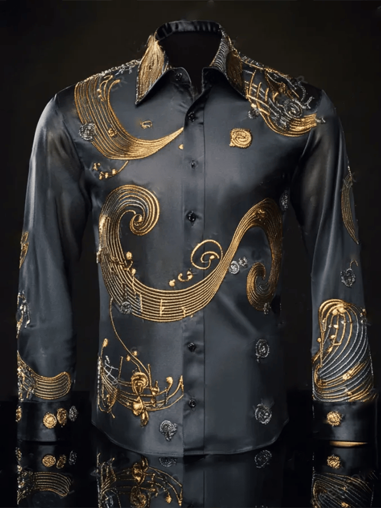 Men's Luxury Gorgeous Long Sleeve Shirt