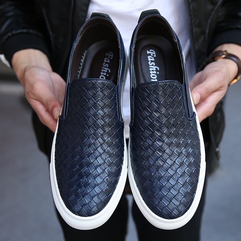Men Oxfords Genuine Leather Casual Shoes