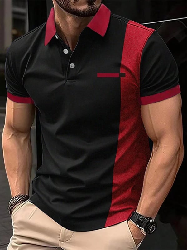Men's Casual Business Fashion Polo Shirts
