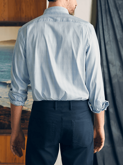 Men's Plaid Business Casual Shirt