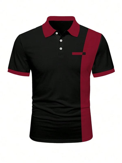 Men's Casual Business Fashion Polo Shirts