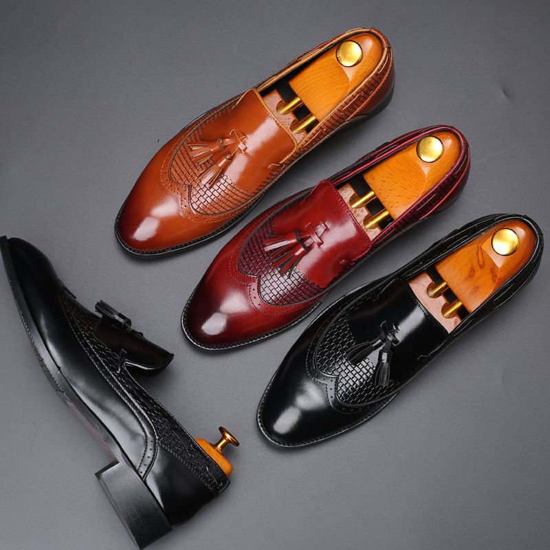 Business Casual Simple Fashion Men'S Leather Shoes